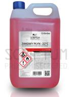 SCF516 - Płyn do spryskiwaczy zima (-22) SCRIPTUM 5L /uwaga płyn zawiera pow.3% metanolu/