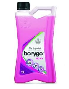 BORYGO 5L - Płyn chłodniczy BORYGO 5l NOWY /różowy/ 
