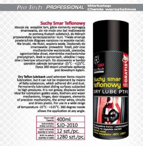 SJD-2010 - Smar teflonowy w sprayu 400ml SJD PTFE