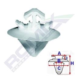 C40338 ROM - Spinka listew Citroen C4/Fiat Doblo 