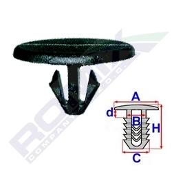 C40841 ROM - Spinka wycisz.Citroen/Renault/Peugeot 