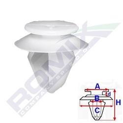 C60316 ROM - Spinka tapicerska Citroen/ Peugeot 