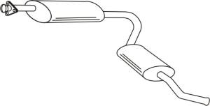 09.039 - Tłumik środ-końc FERROZ PSA/FIAT JUMPER/DUCATO/II/BOXER 94-02