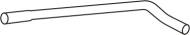R-126 - Rura wydechowa FERROZ VAG A3/LEON/TOLEDO/OCTAVIA/BEETLE/BORA/GOLF/IV 96-99