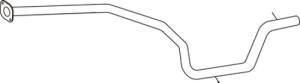 R-616 - Rura wydechowa FERROZ FORD GALAXY