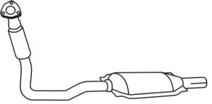 RK-497 - Rura wydechowa /kolektorowa/ FERROZ OPELASTRA/G/ZAFIRA/A 04/98-06/05