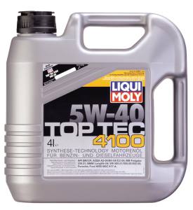 LM2195 - Olej 5W40 LIQUI MOLY TopTec 4100 4l DB/BMW LL-IV DPF/FAP C3/505.01