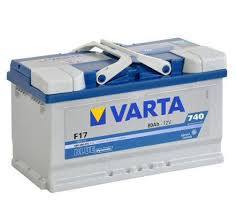 580406074BD VAR - Akumulator 80AH 740A P+ F17 VARTA BLUE DYNAMIC /315x175x175/
