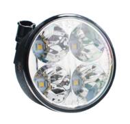 LDO225 MTH - Lampy do jazdy dziennej LED 2x8D HP 12V SuperWhite E4+RL /okrągłe/