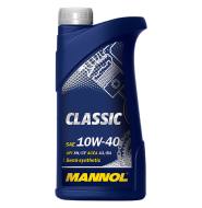 MN7501-1 - Olej 10W40 MANNOL CLASSIC 1l /synt/ SN(SM)/CF MB229.1 505.00 RN0700