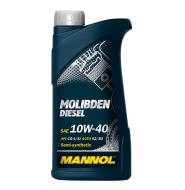 MN7506-1 - Olej 10W40 MANNOL MOLIBDEN DIESEL 1l CG-4/SJ E2/B3/A2