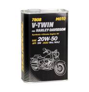 MN7808-1ME - Olej 20W50 MANNOL V-TWIN HARLEY 1l API SM JASO MA/MA2