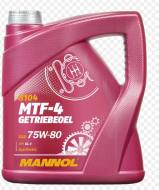 MN8104-4 - Olej przekładniowy 75W80 MANNOL MTF-4 4l /synt/BMW MTF LT-1/2/3/4 GL4 PSA B71 2330