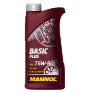 MN8108-1 - Olej przekładniowy 75W90 MANNOL BASIC 1 l /synt/API GL4+ 501.50 MIL-L 2105