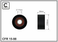 15-98 CAF - Rolka napinacza CAFFARO BMW 4.0-4.5d 03- /rolka 29X17x60/