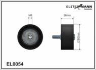 EL0054 - Rolka paska w-klin.ELSTERMANN /plastik/ 60x8x26 /łoż.FAG/