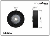 EL0252 - Rolka paska w-klin.ELSTERMANN /plastik/ 70x8x23 /łoż.FAG/ BMW 3 (E36)/3 (E46)/5 (E34)/5 (E39