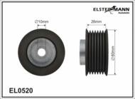 EL0520 - Rolka paska w-klin.ELSTERMANN 60x10x26 /łoż.FAG/