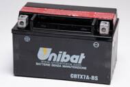 CBTX7A-BS - Akumulator 12V 6Ah 90A L+ /+/ UNIBAT /AGM technology/ 150x87x94 b/obsługowy