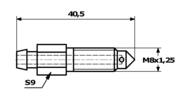 SPY ODP1 - Odpowietrznik hamulca M8x1,25x40,5 