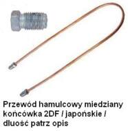 SPY 2DF-2DF-0200 - Przewód hamulcowy miedziany /japońskie/ 2DF--2DF - 0200