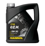 MN7715-5 - Olej 5W30 MANNOL OEM VAG/BMW 5l API SN/CF ACEA C3/VAG 507.00 /BMW LL-04