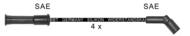 ZK1506 - Przewody zapłonowe BBT RENAULT 1.4-1.6