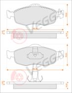 VE33029 - Klocki hamulcowe VEGGA /+CZ/ (odp.GDB1108) FORD MONDEO 93-