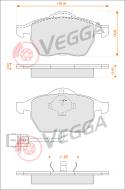 VE33045 - Klocki hamulcowe VEGGA /+CZ/ (odp.GDB1049/GDB1163) VAG A100/A6 94-