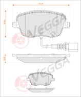 VE33082 - Klocki hamulcowe VEGGA /+CZ/ (odp.GDB1472)