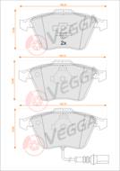 VE33098 - Klocki hamulcowe VEGGA /+CZ/ (odp.GDB1616) VAG A3 03-/TT 06-/LEON 05-/SUPERB