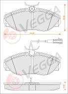 VE33126 - Klocki hamulcowe VEGGA /+CZ/ (odp.GDB1425) PSA JUMPER 94-/FIAT