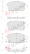 VE33151 - Klocki hamulcowe VEGGA /+CZ/ (odp.GDB3317)