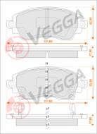 VE33186 - Klocki hamulcowe VEGGA (odp.GDB3333) TOYOTA COROLLA 97-