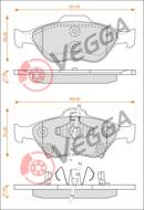 VE33287 - Klocki hamulcowe VEGGA (odp.GDB3457) TOYOTA YARIS 13-/DAIHATSU CHARADE 11-