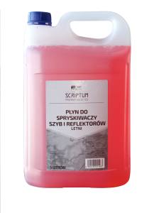 SCF514 - Płyn do spryskiwaczy lato SCRIPTUM 5L letni /zapachowy/ dobrze usuwający insekty i zabrudzenia