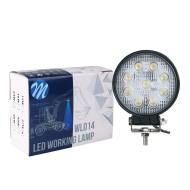 WLO14 MTH - Lampa robocza LED 9x3W HP /okrągła/ 