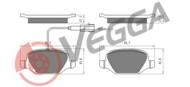 VE33307 - Klocki hamulcowe VEGGA /tył/ (odp.GDB1881) ALFA ROMEO MITO 08-