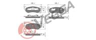 VE33332 - Klocki hamulcowe VEGGA (odp.GDB4139) JEEP CHEROKEE 01-/WRANGLER II 96-