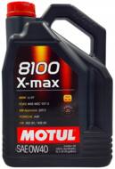 MOT 104532 - Olej 0W40 MOTUL 8100 X-MAX 4L LL-01/MB229.5/PORSCHE A40/502.00/505.00