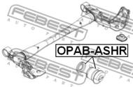 OPAB-ASHR - Tuleja belki FEBEST /tył/ OPEL ASTRA 04-10