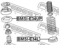 BMSI-E34L - Talerz sprężyny FEBEST /tył dolny/ BMW 5 E60/E61 01-10