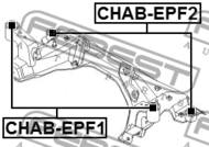 CHAB-EPF1 - Tuleja belki FEBEST /zestaw/ CHEVROLET EPICA 07-15
