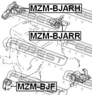 MZM-BJF - Poduszka silnika FEBEST /przód/ MAZDA 323 98-04