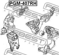 PGM-407RH - Poduszka silnika FEBEST /P/ PSA C5 08-