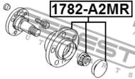 1782-A2MR - Piasta koła FEBEST /tył/ VAG A1 10-