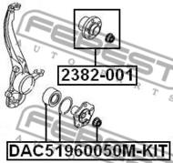 2382-001 - Łożysko koła -piasta FEBEST VAG TRANSPORTER/MULTIVAN T5 03-15