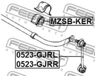 0523-GJRL - Łącznik stabilizatora FEBEST /tył L/ MAZDA CX-5 11-