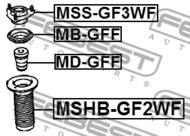 MD-GFF - Odbój amortyzatora FEBEST /przód/ MITSUBISHI OUTLANDER 12-
