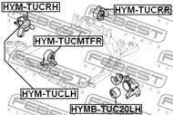 HYM-TUCMTFR - Poduszka silnika FEBEST /przód/ HYUNDAI TUCSON 04-10